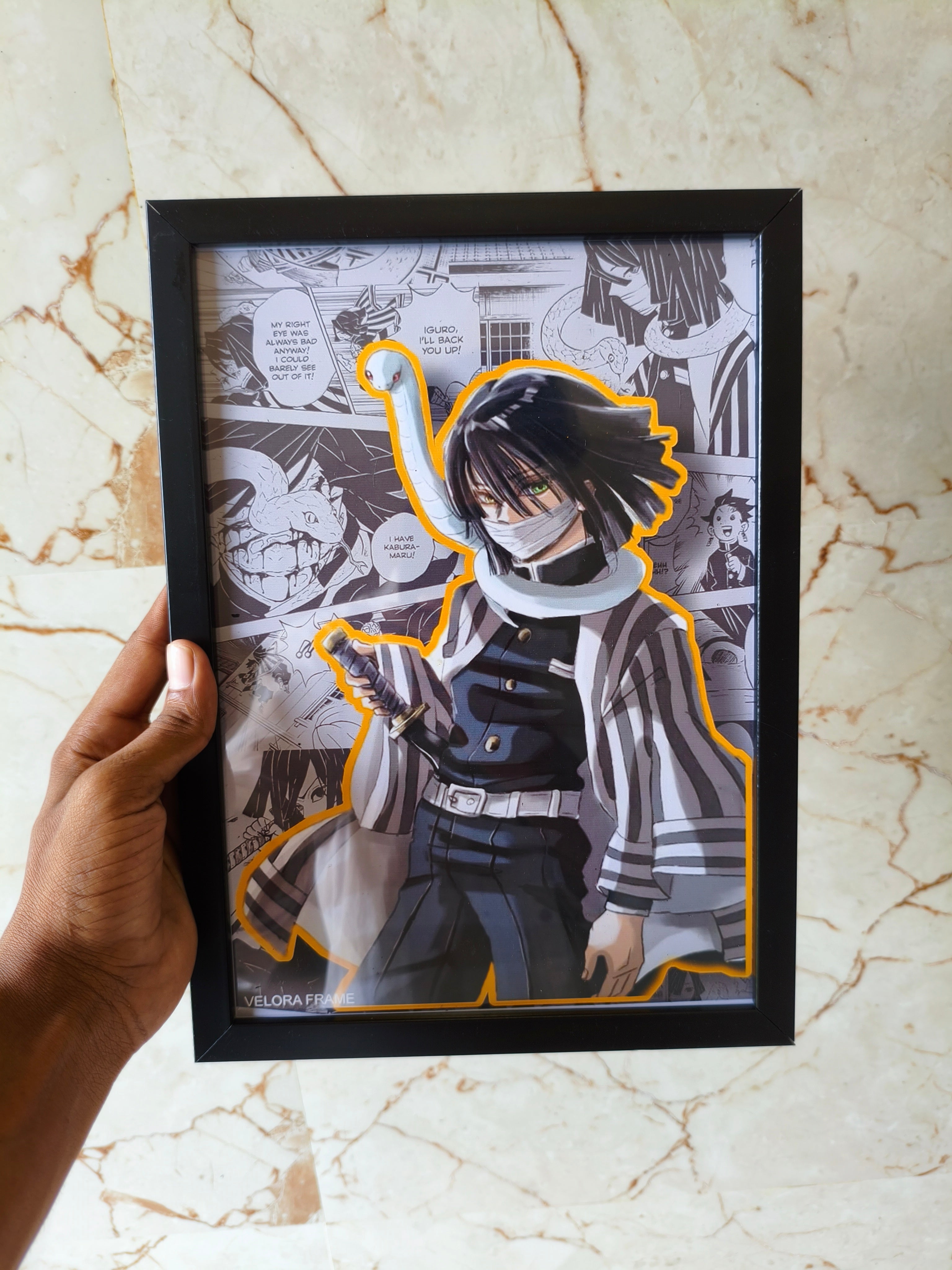 Obanai premium frame A4 size